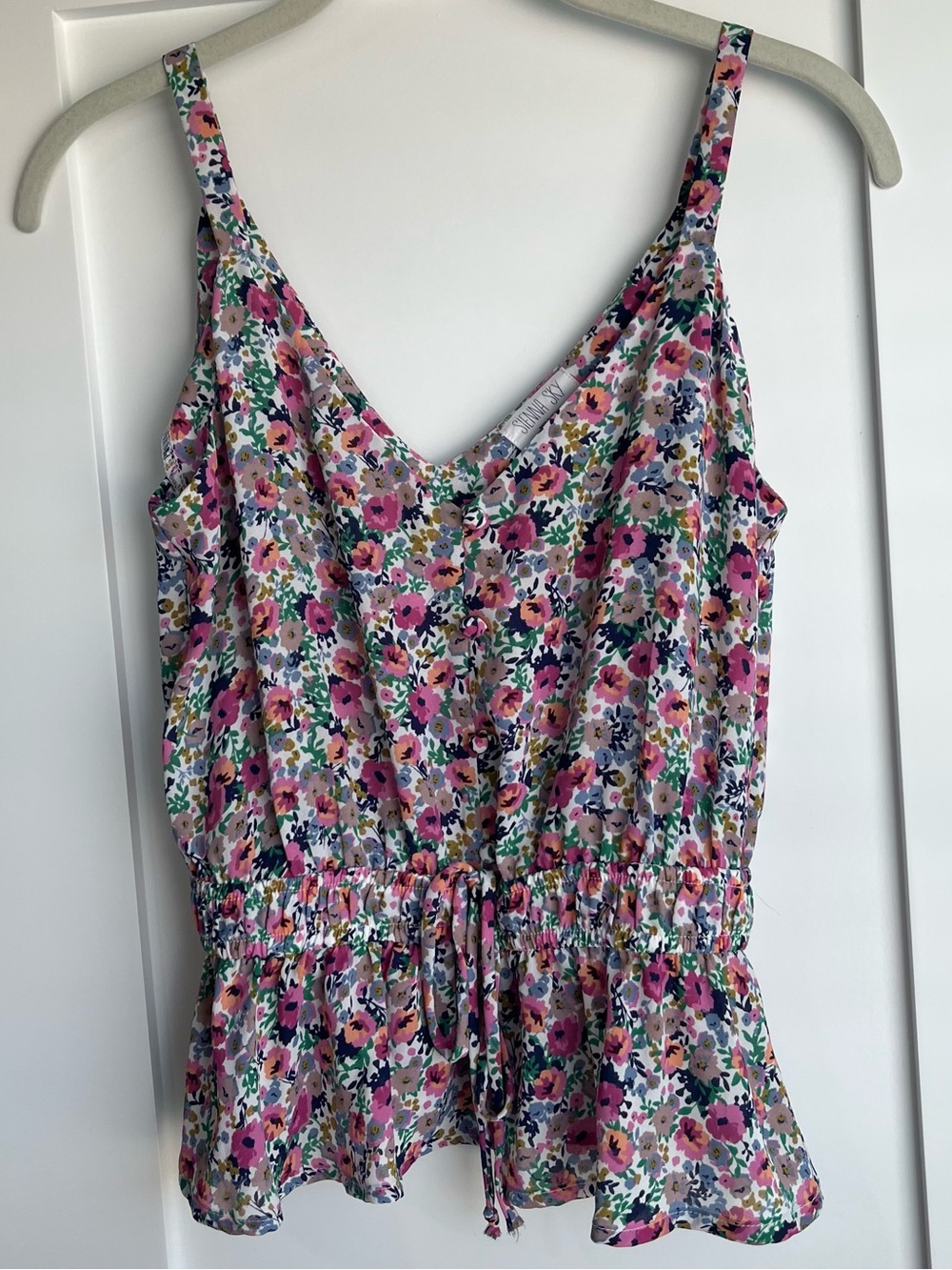 Pink Floral Top